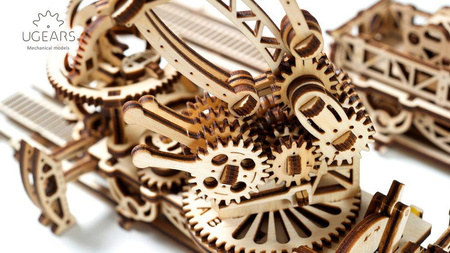 Manipulator szynowy. Seria Mechanical Town do składania