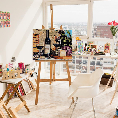 Wino Obraz Do Malowania Po Numerach