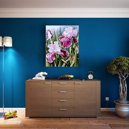 Irysy Obraz Do Malowania Po Numerach