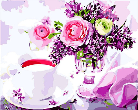 Śniadanie Obraz Do Malowania Po Numerach