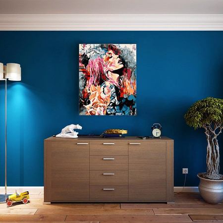 Portret akwarelowy Obraz Do Malowania Po Numerach