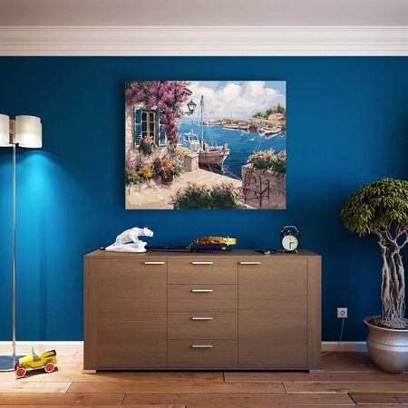 Dom na molo Malowanie po numerach