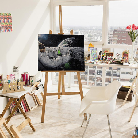 Odpoczynek w kosmosie Malowanie po numerach