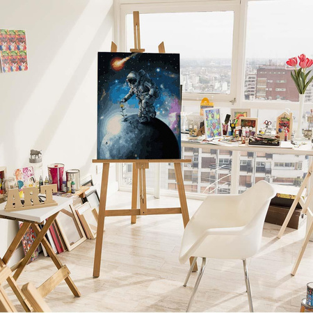 Srebrny glob Malowanie Po Numerach