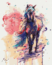 Fantastyczny koń Obraz Do Malowania Po Numerach