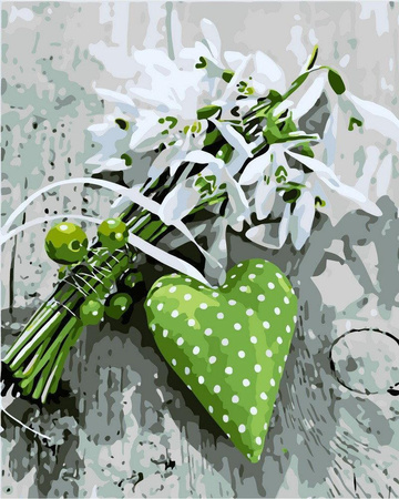 Przebiśniegi Obraz Do Malowania Po Numerach