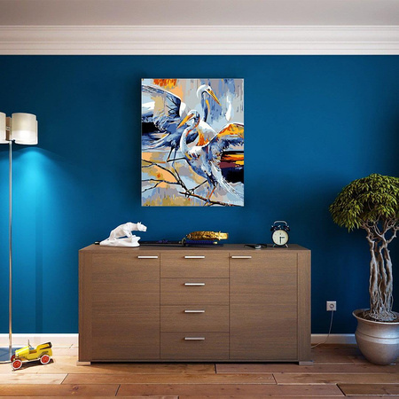 Bociany Obraz Do Malowania Po Numerach