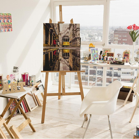 Tramwaj miejski Obraz Do Malowania Po Numerach