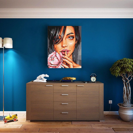 Portret Rosie Obraz Do Malowania Po Numerach