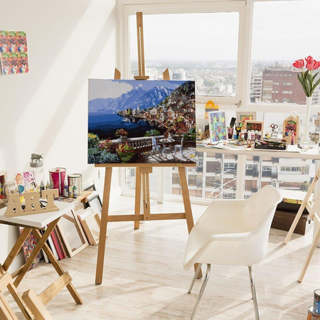 Taras Nad Morzem Obraz Po Numerach Bez Ramy