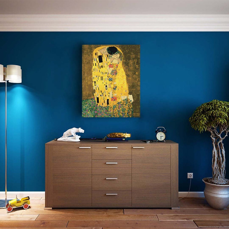 Pocałunek (Gustav Klimt) Obraz Po Numerach