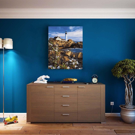 Latarnia na wybrzeżu Malowanie po numerach