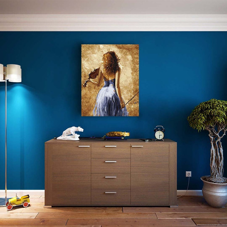 Skrzypaczka Malowanie Po Numerach