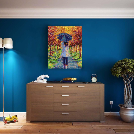 Jesienny spacer w parku Malowanie Po Numerach