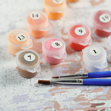 Miasto w Austrii Obraz Do Malowania Po Numerach