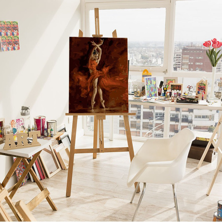 Tancerka Malowanie Po Numerach 40x50cm