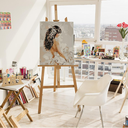 Sukienka powietrzna Obraz Do Malowania Po Numerach