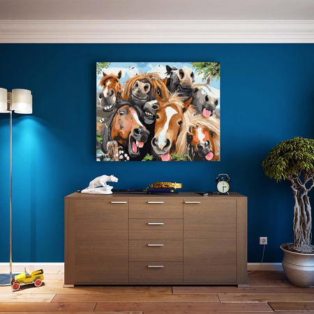 Przyjaciele na wieczność 40x50 Malowanie po numerach