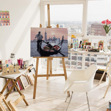 Zachód słońca nad Wenecją Malowanie po numerach