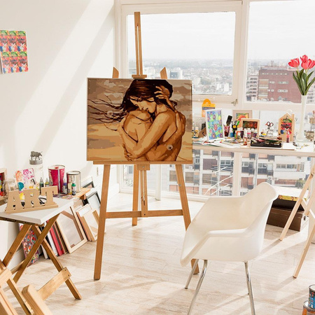 Czuły uścisk Obraz Do Malowania Po Numerach