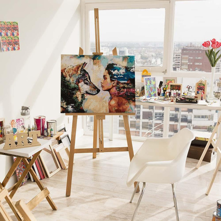 Podróże Duszy Obraz Po Numerach Bez Ramy