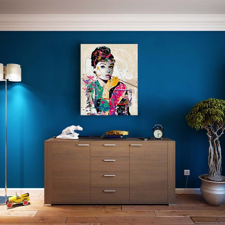 Audrey Hepburn Malowanie Po Numerach