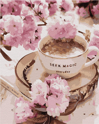 Poranna kawa Obraz Do Malowania Po Numerach