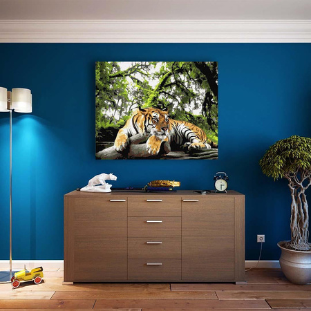 Król lew Malowanie po numerach 40x50 cm