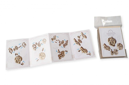 U-Fidgety Trybiki mechaniczne zabawki do składania 4 szt.