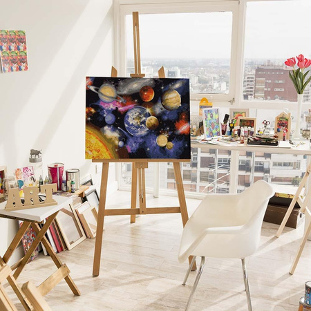 Nieznane obszary kosmosu Obraz Po Numerach Bez Ramy