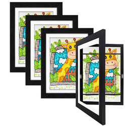 kids art frame black