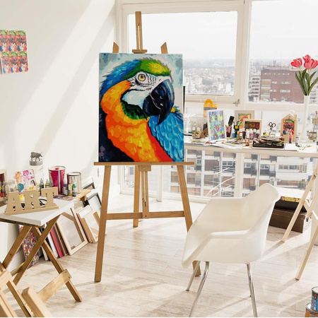 Tęczowa papuga Malowanie Po Numerach