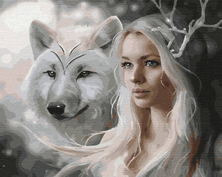 Królowa śniegu Malowanie Po Numerach