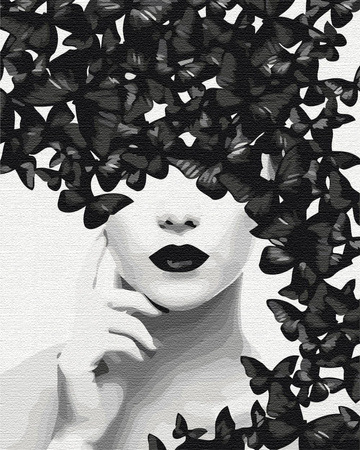 Tajemnica Motyli Obraz Do Malowania Po Numerach