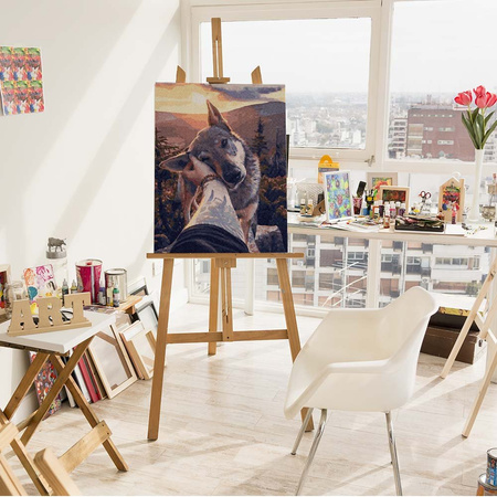 Wierny Przyjaciel Malowanie Po Numerach