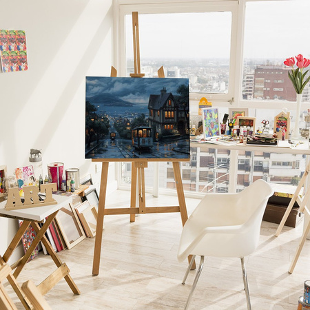 Popołudnie w San Francisco 40x30cm Diamentowa Mozaika