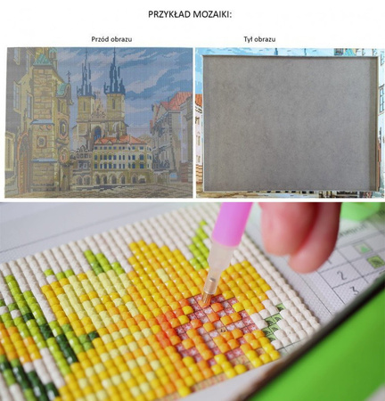 5D London Big Ben Haft Diamentowy Mozaika 40x50 cm