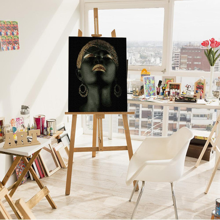 Portret w złocie Malowanie po numerach