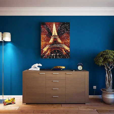 Wakacje w Paryżu Obraz Do Malowania Po Numerach