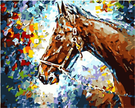 Koń Obraz Do Malowania Po Numerach