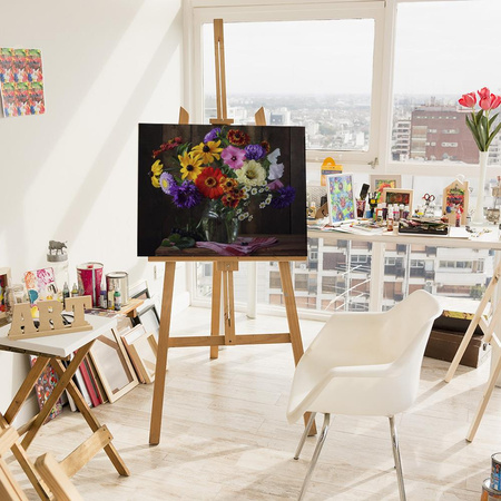 Wazon z kwiatami Obraz Do Malowania Po Numerach