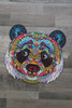 Drewniane Puzzle PANDA Z Elementami Zwierząt 217 el Rozmiar 363х350 mm