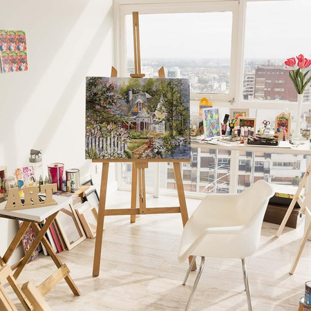 Letni domek Malowanie Po Numerach