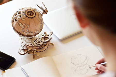 Globus Model mechaniczny do składania