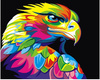 Tęczowy orzeł Malowanie Po Numerach