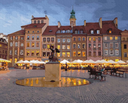 Syrenka Warszawska Malowanie po numerach