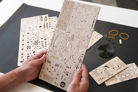 Pickup Drwala Puzzle 3d Drewniany Model Do Składania