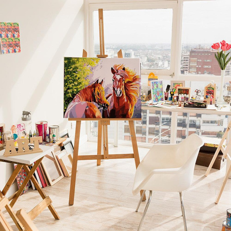 Konie Obraz Do Malowania Po Numerach