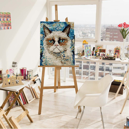 Kot Van Gogha Malowanie po numerach