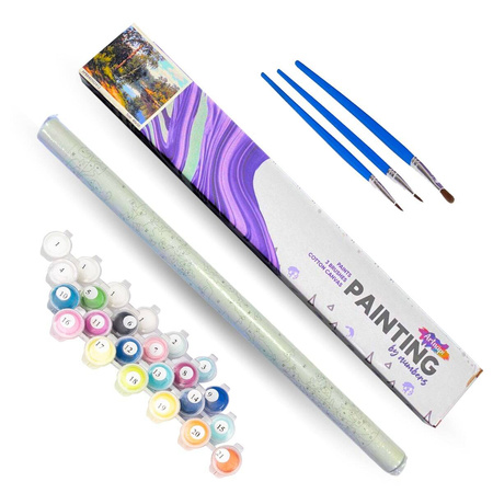 Światło i mrok Obraz Do Malowania Po Numerach